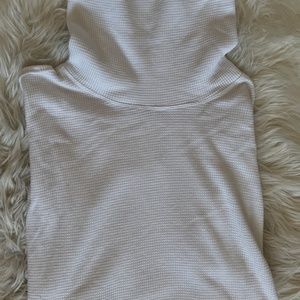 TNA Waffle Knit Turtle Neck